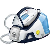 Bosch Serie 8 TDS8060DE estación plancha al vapor 2400 W 1,8 L Azul, Blanco, Estación de planchado a vapor blanco/Azul, 2400 W, 7,2 bar, 1,8 L, 520 g/min, 120 g/min, Azul, Blanco