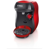 Bosch TAS1003 cafetera eléctrica Totalmente automática Macchina per caffè a capsule 0,7 L, Cafetera de cápsulas negro/Rojo, Macchina per caffè a capsule, 0,7 L, Cápsula de café, 1400 W, Negro, Rojo