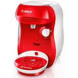 Bosch TAS1006 cafetera eléctrica Totalmente automática Macchina per caffè a capsule 0,7 L, Cafetera de cápsulas rojo/blanco, Macchina per caffè a capsule, 0,7 L, Cápsula de café, 1400 W, Rojo, Blanco