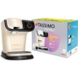 Bosch TAS6507 cafetera eléctrica Totalmente automática Macchina per caffè a capsule 1,3 L, Cafetera de cápsulas crema/Negro, Macchina per caffè a capsule, 1,3 L, Cápsula de café, 1500 W, Beige, Negro