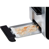 Bosch TAT8613 tostadora 2 rebanada(s) 860 W Negro, Plata acero fino/Negro, 2 rebanada(s), Negro, Plata, Acero inoxidable, Botones, 860 W, 220 - 240 V, Minorista