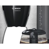 Bosch TKA6A643 cafetera eléctrica Cafetera de filtro negro/Plateado, Cafetera de filtro, De café molido, 1200 W, Negro, Acero inoxidable