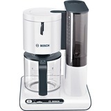 Bosch TKA8011 cafetera eléctrica Cafetera de filtro 1,25 L blanco brillante, Cafetera de filtro, 1,25 L, 1160 W, Antracita, Blanco