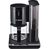 Bosch TKA8013 cafetera eléctrica Cafetera de filtro 1,25 L negro brillante, Cafetera de filtro, 1,25 L, 1160 W, Negro