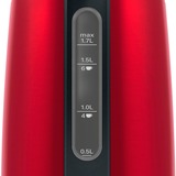 Bosch TWK3P424 tetera eléctrica 1,7 L 2400 W Gris, Rojo, Hervidor de agua rojo/Gris, 1,7 L, 2400 W, Gris, Rojo, Acero inoxidable, Indicador de nivel de agua, Protección contra sobrecalentamiento