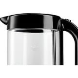 Bosch TWK70B03 tetera eléctrica 1,7 L 2400 W Negro, Transparente, Hervidor de agua negro, 1,7 L, 2400 W, Negro, Transparente, Vidrio, Indicador de nivel de agua, Protección contra sobrecalentamiento