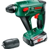 Bosch Uneo Maxx 900 RPM, Martillo perforador verde/Negro, Negro, Verde, Deep discharge, Sobrecalentamiento, Sobrecarga, 1 cm, 900 RPM, 0,6 J, 5000 ppm