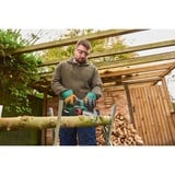 Bosch UniversalChain 18, Motosierra verde/Negro, 20 cm, 4,5 m/s, 1,1 mm, 0,08 L, Batería, 3,7 m/s²