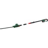Bosch UniversalHedgePole 18 Cuchilla sencilla 3,6 kg, Cortasetos verde/Negro, 43 cm, Cuchilla sencilla, 1,6 cm, 2200 spm, 200 m², Negro, Verde, Rojo