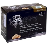 Bradley Bizcochos de hickory, 120 piezas, Madera ahumada 