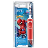 Braun 80339051 cepillo eléctrico para dientes Niño Cepillo dental vibratorio Rojo, Cepillo de dientes eléctrico rojo/blanco, Niño, Cepillo dental vibratorio, Cuidados diarios, Rojo, 2 min, Extrasuave