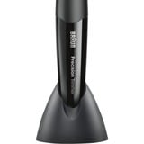 Braun 81519196 depiladora de precisión Negro, Cortapelo para barba negro, Barba, Bigote, 5 mm, 8 mm, Negro, Acero inoxidable, Batería