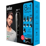 Braun 81705165 cortadora de pelo y maquinilla Negro, Gris, Cortador de pelo negro/Gris, Negro, Gris, 0,5 mm, 2,1 cm, Oído, Nariz, LED, AC/Batería