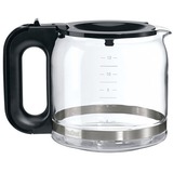 Braun BRSC005 jarra, cántaro y botella Garrafa Negro, Cafetera transparente/Negro, Garrafa, Negro, Vidrio, Plástico, Alrededor