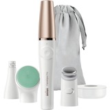 Braun FaceSpa Pro 913 Bronce, Blanco, Depiladora blanco/Bronce, Bronce, Blanco, Mentón, Frente, Labio superior, 0,5 mm