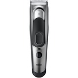 Braun HC5090 Negro, Plata, Cortador de pelo plateado/Negro, Negro, Plata, 3 mm, 3,5 cm, AC/Batería, 50 min, Batería integrada