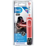 Braun Kids Star Wars Niño Cepillo dental oscilante Multicolor, Cepillo de dientes eléctrico rojo/blanco, Niño, Cepillo dental oscilante, Cuidados diarios, Multicolor, 2 min, 3 año(s)