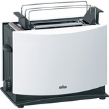 Braun MultiToast HT 450 2 rebanada(s) Blanco, Tostadora blanco, 2 rebanada(s), Blanco, Minorista