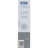 Braun Pulsonic Slim Luxe 4500 Adulto Cepillo dental sónico Platino, Cepillo de dientes eléctrico platino, Adulto, Cepillo dental sónico, Cuidados diarios, Sensible, Blanqueador, 62000 movimientos por minuto, Platino, 2 min