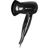 Braun Satin-Hair 1 HD 130 1200 W Negro, Secador de pelo negro, Negro, Con agujero en la empuñadura para colgar, China, 1200 W, 100 - 240 V, 50 - 60 Hz
