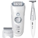 Braun Silk-épil 7 7-561 40 pinzas Plata, Blanco, Depiladora blanco, Plata, Blanco, 40 pinzas, Close-Grip, Integrado, 40 min, 12 V