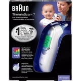 Braun Termómetro de fiebre ThermoScan 7, Termómetro para la fiebre blanco