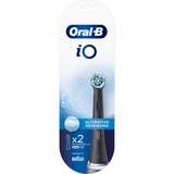 Braun iO Ultimate Clean Ultimative 2 pieza(s) Negro, Cabezal de cepillo negro, 2 pieza(s), Negro, Alemania, Oral-B, iO, Ampolla