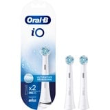 Braun iO Ultimative 2 pieza(s) Blanco, Cabezal de cepillo blanco, 2 pieza(s), Blanco, Oral-B, iO, 38 g