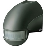 Brennenstuhl PIR 180 Sensor infrarrojo pasivo (PIR) Alámbrico Antracita, Detector de movimiento antracita, Sensor infrarrojo pasivo (PIR), Alámbrico, Antracita, IP44, 10 - 240 s, 180°