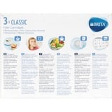 Brita Classic 3-Pack Cartucho 3 pieza(s), Filtro de agua 3 pieza(s), Brita, Cartucho