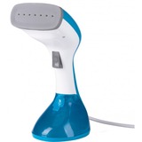 CLEANmaxx 01535200225 vaporizador para ropa Vaporizador manual de prendas 0,25 L Turquesa, Blanco 1200 W, Limpiador de vapor blanco/Turquesa, Vaporizador manual de prendas, 0,25 L, Turquesa, Blanco, 20 g/min, 1,8 m, 1200 W