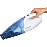 Clatronic AKS 828 Azul, Blanco Sin bolsa, Aspiradora de mano blanco/Azul, Sin bolsa, Azul, Blanco