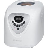 Clatronic HA-BREAD-27 Panificadora blanco, 1 kg, Programación diferida, Ventana de visión, Control regulable del dorado de la corteza, Función mantener caliente, 600 W