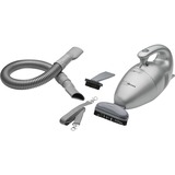 Clatronic HS 2631 Gris Bolsa para el polvo, Aspiradora de mano plateado, Secar, Bolsa para el polvo, Gris, 0,8 L, Plástico, 700 W