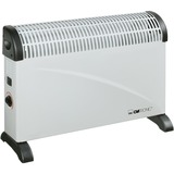 Clatronic KH 3077 Blanco 2000 W Radiador, Convector de pie blanco/Negro, Radiador, Piso, Blanco, 2000 W, 750 W, 230 V