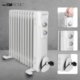 Clatronic RA 3737 Interior Blanco 2300 W Radiador de aceite eléctrico blanco, Radiador de aceite eléctrico, Aceite, CE, Interior, Piso, Blanco