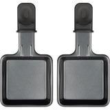 Clatronic RG 3592 , Raclette negro/Plateado