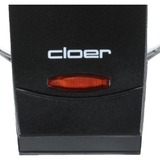 Cloer 0260 gofrera 1 barquillo(s) 800 W Negro, Blanco, Máquina para hacer barquillos blanco, 800 W, 230 V, Metal
