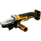 DEWALT Amoladora angular de cabeza plana a batería DCG405FNT, 18 Voltios negro/Amarillo