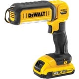 DEWALT DCL050 luz de trabajo LED Negro, Amarillo, Foco de obra LED, 3 bombilla(s), Negro, Amarillo, Luz de trabajo colgante