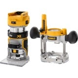 DEWALT DCW604NT-XJ fresadora y desbastadora Negro, Amarillo 25500 RPM amarillo/Negro, Fixed base, Sin escobillas, Negro, Amarillo, 25500 RPM, 6,6.35 (1/4"),8 (5/16"), 16000 RPM