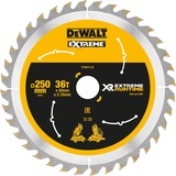DEWALT DT99572-QZ hoja de sierra circular 25 cm 1 pieza(s) Madera, 25 cm, 3 cm, Punta de carburo de tungsteno (TCT), 1,6 mm, 6000 RPM