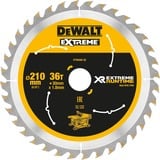 DEWALT Hoja de sierra circular XR EXTREME RUNTIME DT99566, Ø 210mm, 36 dientes 