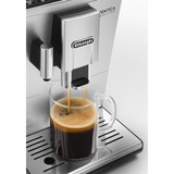 DeLonghi Autentica Cappuccino ETAM 29.660.SB Máquina espresso, Superautomática plateado/Negro, Máquina espresso, Granos de café, Molinillo integrado, 1450 W, Negro, Acero inoxidable