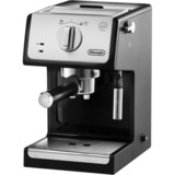 DeLonghi Autentica ECP33.21.BK cafetera eléctrica Semi-automática Máquina espresso 1,1 L, Cafetera espresso negro/Plateado, Máquina espresso, 1,1 L, De café molido, 1100 W, Negro