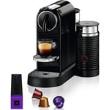 DeLonghi Citiz Semi-automática Cafetera de filtro 1 L, Cafetera de cápsulas negro/Plateado, Cafetera de filtro, 1 L, Cápsula de café, 1710 W, Negro