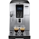 DeLonghi DINAMICA ECAM 350.35.SB Totalmente automática Máquina espresso, Superautomática plateado/Negro, Máquina espresso, Granos de café, De café molido, Molinillo integrado, 1450 W, Negro, Plata