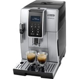 DeLonghi DINAMICA ECAM 350.35.SB Totalmente automática Máquina espresso, Superautomática plateado/Negro, Máquina espresso, Granos de café, De café molido, Molinillo integrado, 1450 W, Negro, Plata