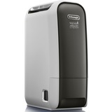 DeLonghi DNS65 2,8 L 34 dB Negro, Gris, Deshumidificador negro/blanco, 220 - 240 V, 50 Hz, 1 - 35 °C, 30 - 95%, 340 mm, 192 mm