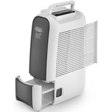 DeLonghi DNS65 2,8 L 34 dB Negro, Gris, Deshumidificador negro/blanco, 220 - 240 V, 50 Hz, 1 - 35 °C, 30 - 95%, 340 mm, 192 mm